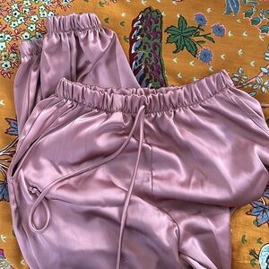 Rose gold set - “jogger” pants 🌹